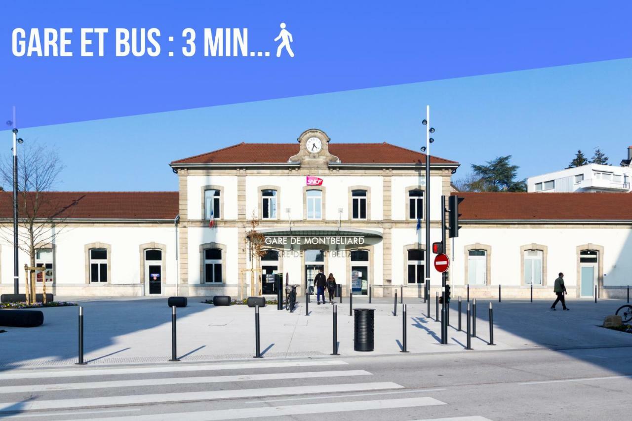 Le Contemporain Apartment Montbeliard Bagian luar foto